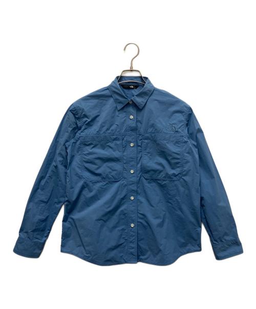 THE NORTH FACE（ザ ノース フェイス）THE NORTH FACE (ザ ノース フェイス) ラッスルキャノピーシャツ ブルー サイズ:Mの古着・服飾アイテム