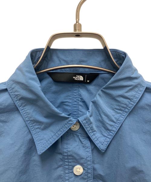 THE NORTH FACE（ザ ノース フェイス）THE NORTH FACE (ザ ノース フェイス) ラッスルキャノピーシャツ ブルー サイズ:Mの古着・服飾アイテム