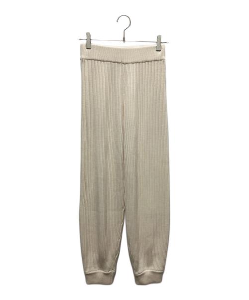 Ron Herman（ロンハーマン）Ron Herman (ロンハーマン) TEN (テン) リブニットパンツ ホワイト サイズ:XSの古着・服飾アイテム