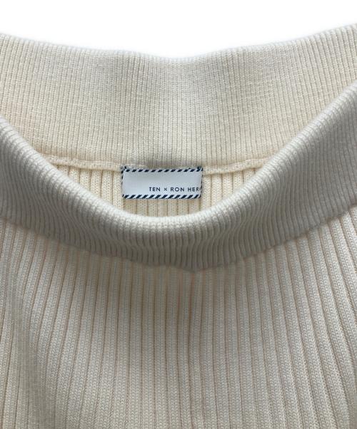 Ron Herman（ロンハーマン）Ron Herman (ロンハーマン) TEN (テン) リブニットパンツ ホワイト サイズ:XSの古着・服飾アイテム