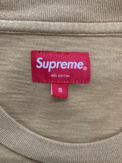SUPREME（シュプリーム）SUPREME (シュプリーム) ポケットカットソー ブラウン サイズ:Sの古着・服飾アイテム
