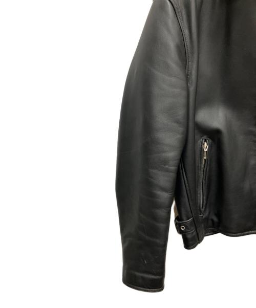 HARLEY-DAVIDSON（ハーレーダビッドソン）HARLEY-DAVIDSON (ハーレーダビッドソン) シングルライダースジャケット ブラック サイズ:-の古着・服飾アイテム