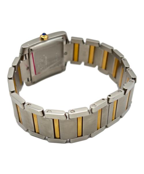 Cartier（カルティエ）Cartier (カルティエ) Tank Francaise LM タンクフランセーズ LM Ref.W51005Q4 コンビ サイズ:LM/18.0cmの古着・服飾アイテム