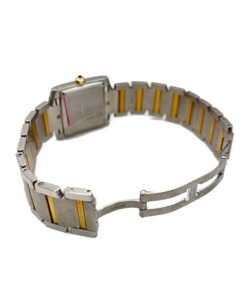 Cartier（カルティエ）Cartier (カルティエ) Tank Francaise LM タンクフランセーズ LM Ref.W51005Q4 コンビ サイズ:LM/18.0cmの古着・服飾アイテム