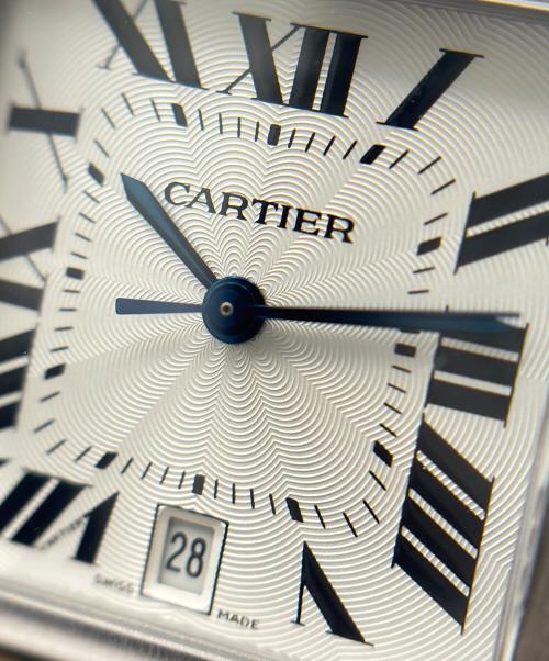 Cartier（カルティエ）Cartier (カルティエ) Tank Francaise LM タンクフランセーズ LM Ref.W51005Q4 コンビ サイズ:LM/18.0cmの古着・服飾アイテム
