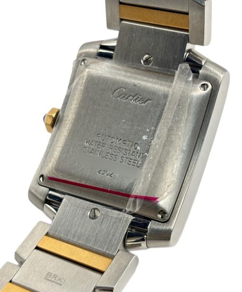 Cartier（カルティエ）Cartier (カルティエ) Tank Francaise LM タンクフランセーズ LM Ref.W51005Q4 コンビ サイズ:LM/18.0cmの古着・服飾アイテム