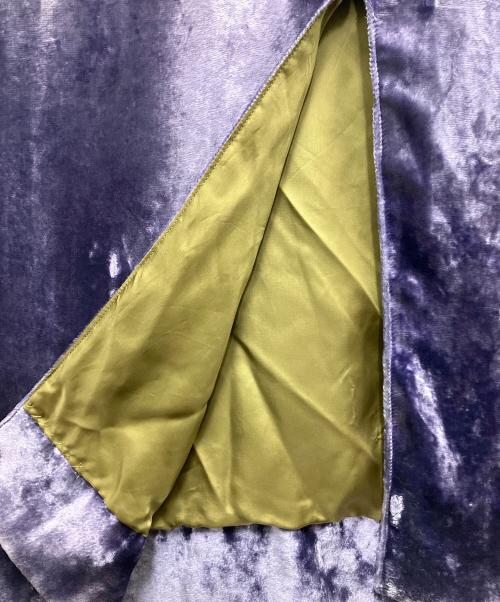 BOWTE（バウト）BOWTE (バウト) Ron Herman (ロンハーマン) ベルベットマキシスカート パープル サイズ:1の古着・服飾アイテム