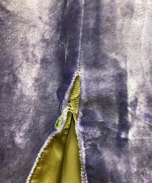 BOWTE（バウト）BOWTE (バウト) Ron Herman (ロンハーマン) ベルベットマキシスカート パープル サイズ:1の古着・服飾アイテム