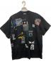 BALENCIAGA（バレンシアガ）の古着「パッチワークデザイン オーバーサイズTシャツ」｜ブラック