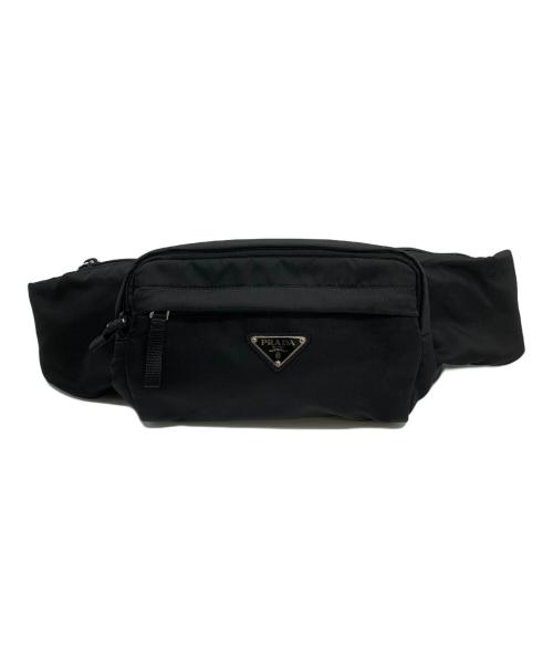 PRADA（プラダ）PRADA (プラダ) ナイロンボディーバッグ ブラックの古着・服飾アイテム