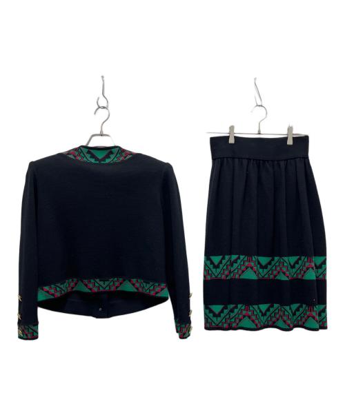 Yves Saint Laurent（イヴサンローラン）Yves Saint Laurent (イヴサンローラン) セットアップ ブラック サイズ:SIZE Mの古着・服飾アイテム