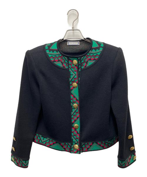 Yves Saint Laurent（イヴサンローラン）Yves Saint Laurent (イヴサンローラン) セットアップ ブラック サイズ:SIZE Mの古着・服飾アイテム