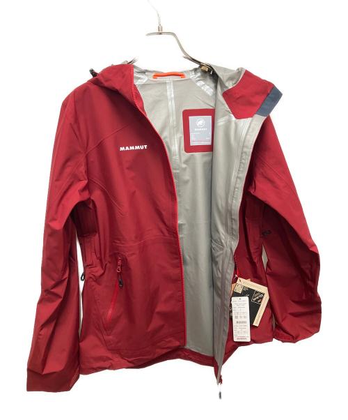 MAMMUT（マムート）MAMMUT (マムート) コンベイ ツアー ハードシェル フーデッド ジャケット レッド サイズ:Mの古着・服飾アイテム