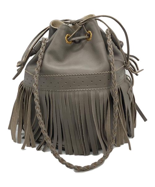 J&M DAVIDSON（ジェイ＆エム デヴィッドソン）J&M DAVIDSON (ジェイ＆エム デヴィッドソン) ハンドバッグ グレーの古着・服飾アイテム