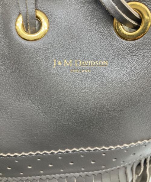 J&M DAVIDSON（ジェイ＆エム デヴィッドソン）J&M DAVIDSON (ジェイ＆エム デヴィッドソン) ハンドバッグ グレーの古着・服飾アイテム