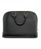 LOUIS VUITTONルイ ヴィトン）の古着「ハンドバッグ エピ アルマ」｜ブラック