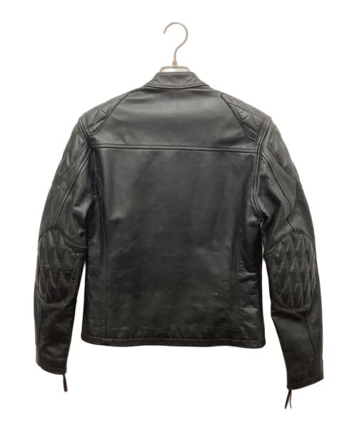 HARLEY-DAVIDSON（ハーレーダビッドソン）HARLEY-DAVIDSON (ハーレーダビッドソン) シングルライダースジャケット ブラック サイズ:SIZE　Mの古着・服飾アイテム