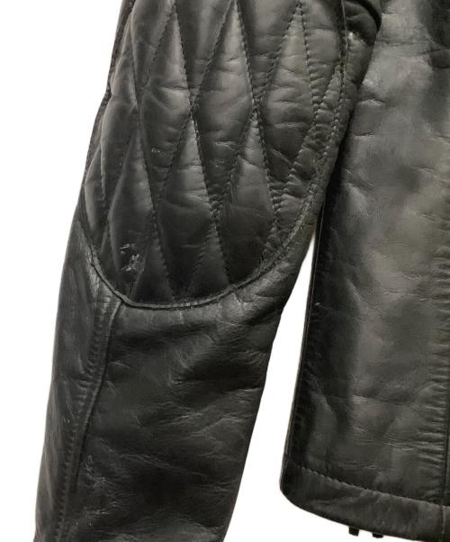 HARLEY-DAVIDSON（ハーレーダビッドソン）HARLEY-DAVIDSON (ハーレーダビッドソン) シングルライダースジャケット ブラック サイズ:SIZE　Mの古着・服飾アイテム