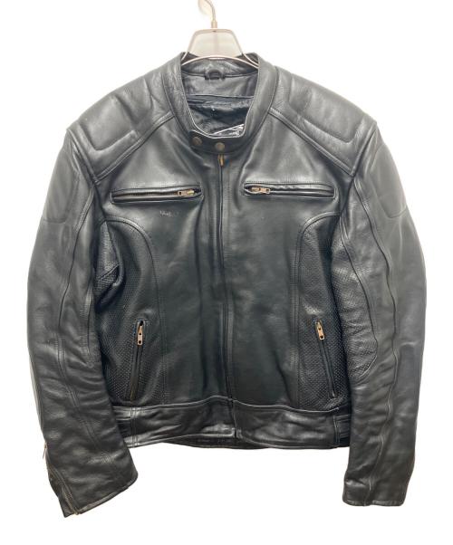 GOOD LUCK（グッドラック）GOOD LUCK (グッドラック) レザージャケット ブラック サイズ:XLの古着・服飾アイテム