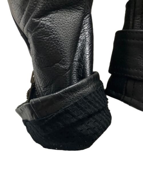 GOOD LUCK（グッドラック）GOOD LUCK (グッドラック) レザージャケット ブラック サイズ:XLの古着・服飾アイテム