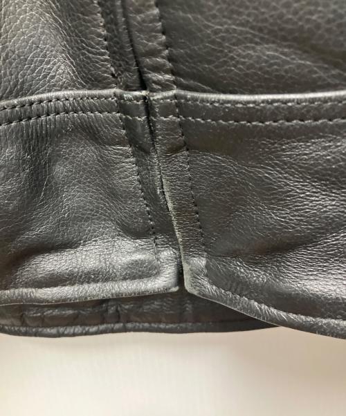 GOOD LUCK（グッドラック）GOOD LUCK (グッドラック) レザージャケット ブラック サイズ:XLの古着・服飾アイテム