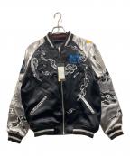 ONE PIECE×絡繰魂ワンピース×カラクリタマシイ）の古着「スカジャン」｜ブラック