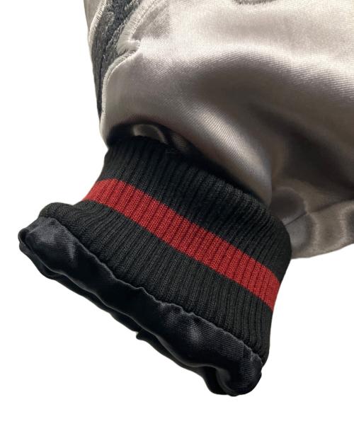 ONE PIECE（ワンピース）ONE PIECE (ワンピース) 絡繰魂 (カラクリダマシイ) スカジャン ブラック サイズ:Mの古着・服飾アイテム