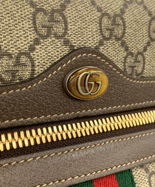 GUCCI（グッチ）GUCCI (グッチ) ショルダーバッグ　GGスプリーム ベージュの古着・服飾アイテム