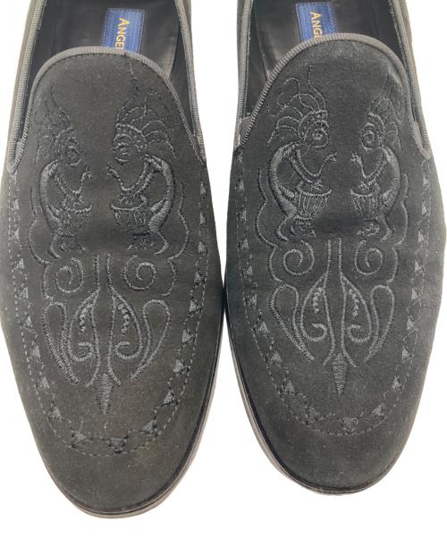 ANGELO RUFFO（アンジェロ ルッフォ）ANGELO RUFFO (アンジェロ ルッフォ) ローファー ブラック サイズ:25.5の古着・服飾アイテム