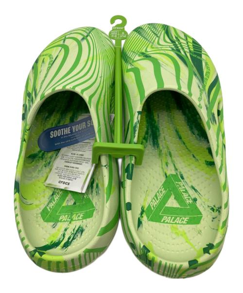 PALACE（パレス）PALACE (パレス) crocs (クロックス) サンダル グリーン サイズ:26cm 未使用品の古着・服飾アイテム