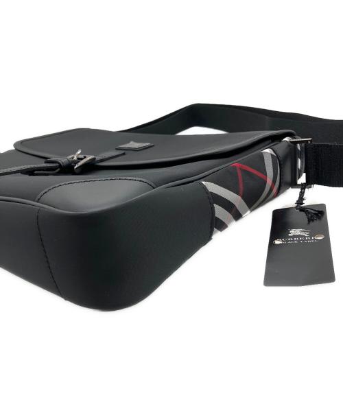 BURBERRY BLACK LABEL（バーバリーブラックレーベル）BURBERRY BLACK LABEL (バーバリーブラックレーベル) ショルダーバッグ ブラックの古着・服飾アイテム