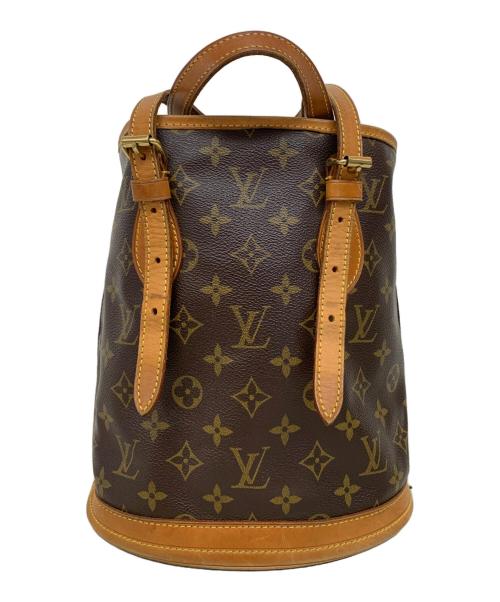 LOUIS VUITTON（ルイ ヴィトン）LOUIS VUITTON (ルイ ヴィトン) モノグラム ミニバケットPM ブラウン サイズ:PMの古着・服飾アイテム