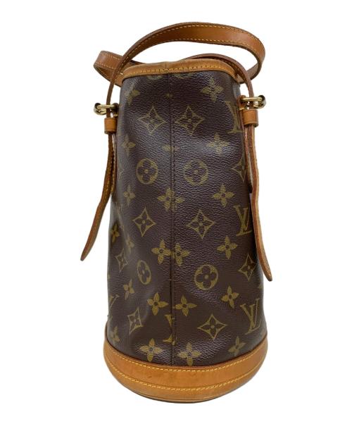 LOUIS VUITTON（ルイ ヴィトン）LOUIS VUITTON (ルイ ヴィトン) モノグラム ミニバケットPM ブラウン サイズ:PMの古着・服飾アイテム