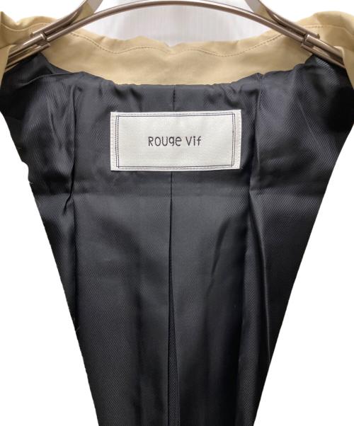 Rouge vif（ルージュヴィフ）Rouge vif (ルージュヴィフ) コート ベージュ サイズ:SIZE 38の古着・服飾アイテム