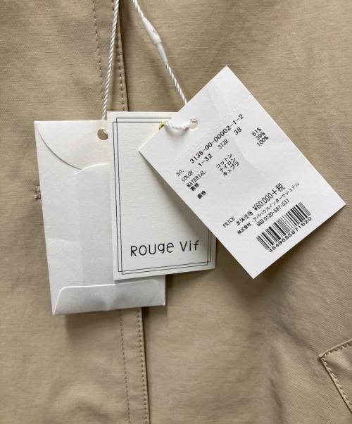 Rouge vif（ルージュヴィフ）Rouge vif (ルージュヴィフ) コート ベージュ サイズ:SIZE 38の古着・服飾アイテム