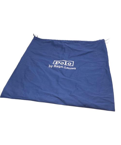 POLO RALPH LAUREN（ポロ・ラルフローレン）POLO RALPH LAUREN (ポロ・ラルフローレン) 2WAYトートバッグ ホワイト×ネイビーの古着・服飾アイテム