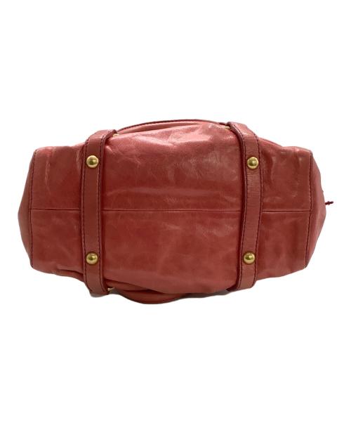 MIU MIU（ミュウミュウ）MIU MIU (ミュウミュウ) ハンドバッグ ピンクの古着・服飾アイテム