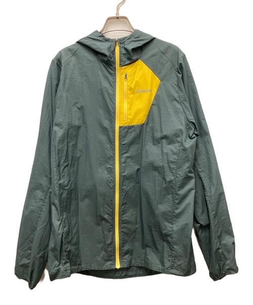 Patagonia（パタゴニア）Patagonia (パタゴニア) ナイロンジャケット グリーン×イエロー サイズ:SIZE Mの古着・服飾アイテム
