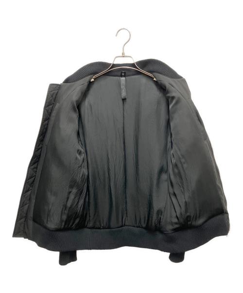 wjk（ダブルジェイケー）wjk (ダブルジェイケー) MA-1ジャケット ブラック サイズ:SIZE Mの古着・服飾アイテム