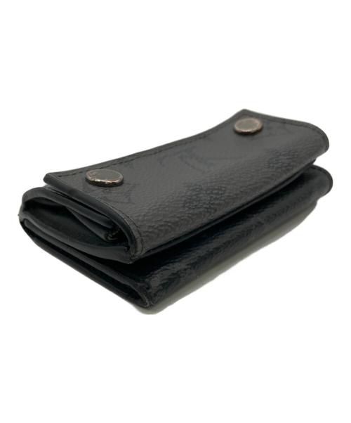 LOUIS VUITTON（ルイ ヴィトン）LOUIS VUITTON (ルイ ヴィトン) 3つ折り財布　ディスカバリーコンパクトウォレット ブラックの古着・服飾アイテム