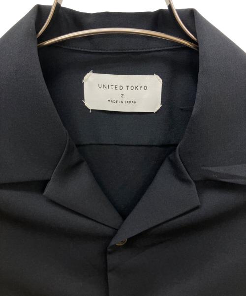 UNITED TOKYO（ユナイテッドトーキョー）UNITED TOKYO (ユナイテッドトーキョー) 132202008　半袖シャツ ネイビー サイズ:2の古着・服飾アイテム