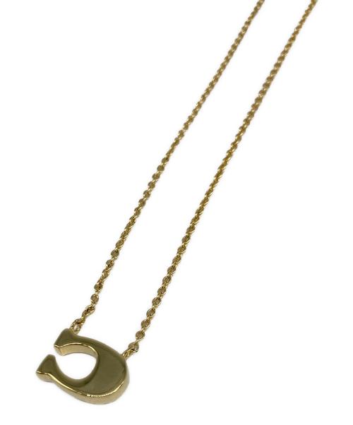 COACH（コーチ）COACH (コーチ) ジルコニアトップネックレス ゴールドの古着・服飾アイテム