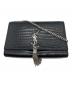 Saint Laurent Paris（サンローランパリ）の古着「チェーンショルダーバッグ　	クラシック ケイト タッセル ミディアム」｜ブラック