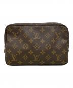 LOUIS VUITTONルイ ヴィトン）の古着「コスメポーチ　トゥルーストワレット23」｜ブラウン