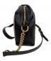 GUCCI (グッチ) ショルダーバッグ　GGマーモント ベージュ×ブラック：105000円