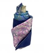 HERMESエルメス）の古着「シルクスカーフ　カレ90　GIVERNY」｜ブルー