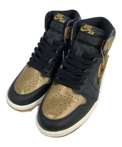 NIKE（ナイキ）NIKE (ナイキ) AIR JORDAN 1 RETRO HIGH OG”BLACK AND GOLD” サイズ:US8.5の古着・服飾アイテム