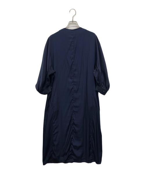 kurashi&trips publishing（クラシアンドトリップス パブリッシング）KURASHI&Trips PUBLISHING (クラシアンドトリップス パブリッシング) 長袖ワンピース ネイビー サイズ:SIZE Mの古着・服飾アイテム
