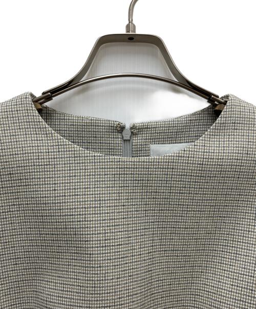 CELFORD（セルフォード）CELFORD (セルフォード) 裾ファーワンピース グレー サイズ:SIZE 38の古着・服飾アイテム