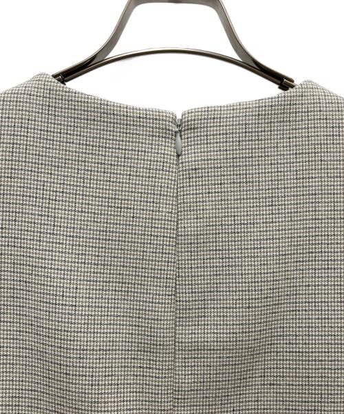 CELFORD（セルフォード）CELFORD (セルフォード) 裾ファーワンピース グレー サイズ:SIZE 38の古着・服飾アイテム
